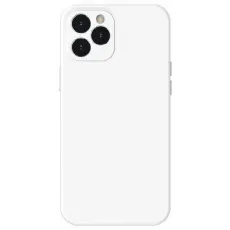 Husă Baseus Liquid Silicone Gel Protective pentru iPhone 12 Pro, White