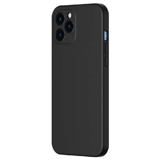 Чехол Baseus Liquid Silicone Gel Protective для iPhone 12 Pro Max, Black