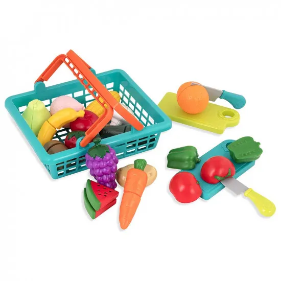 Battat Lite BT2534Z Set de joacă Legume-fructe pe lipici