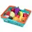 Battat Lite BT2534Z Set de joacă Legume-fructe pe lipici