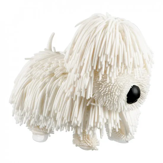 Jiggly Pup JP001-WB-W Интерактивная музыкальная игрушка Белая собачка