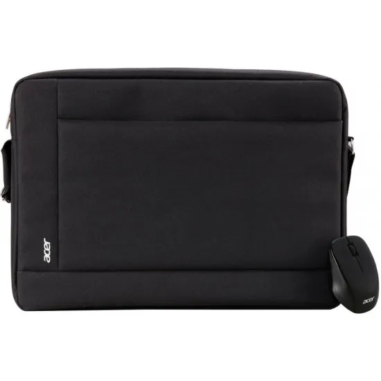 Geantă pentru laptop Acer Notebook Starter Kit 15.6 + Wireless Mouse 15.6" " Black (NP.ACC11.02A)