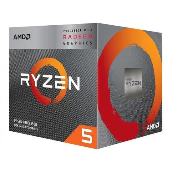 Procesor AMD Ryzen 5 3400G Box (3.7 GHz-4.2 GHz/4 MB/AM4)