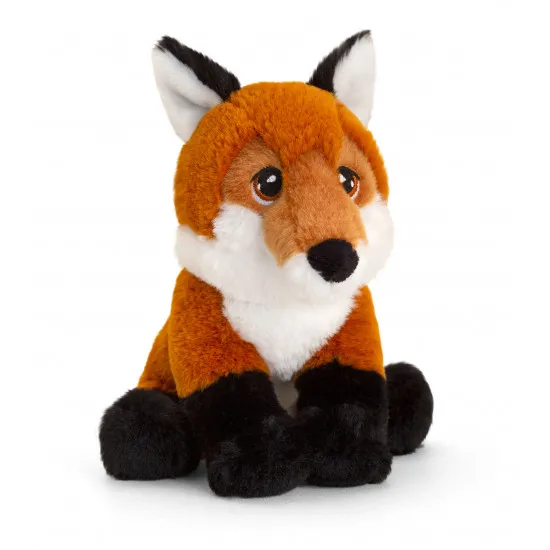 Keel Toys SE6424 Jucarie de plus Keeleco Vulpe, 18 cm