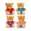 Keel Toys SB0307 Jucarie moale Pipp the Bear Ursulet, 14cm