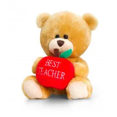 Keel Toys SB0756 Jucarie moale Pipp the Bear Ursuletul cel mai bun profesor, 14cm Keel Toys SB0756 Jucarie moale Pipp the Bear Ursuletul cel mai bun profesor, 14cm