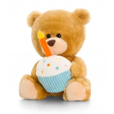 Keel Toys SB0305 Мягкая игрушка Pipp the Bear Медвежонок Happy Birthday, 14 см