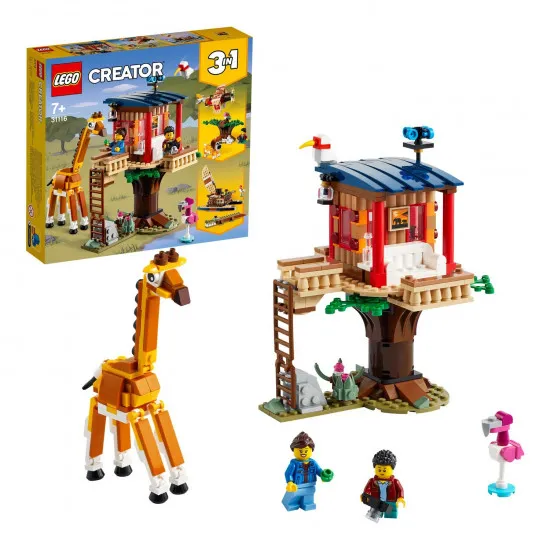 Lego Creator 3-in-1 31116 Constructor Căsuța din savană