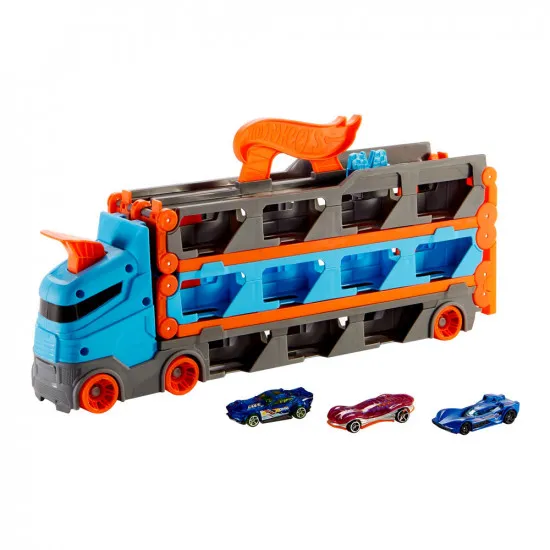 Mattel Hot Wheels GVG37 Грузовик-транспортер Супергонки