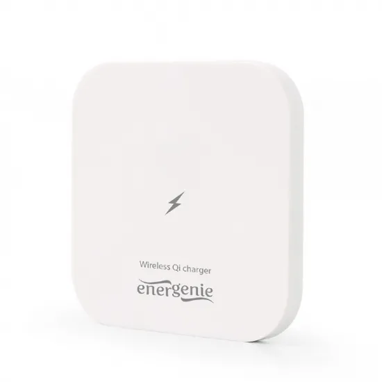 Зарядка беспроводная Gembird EG-WCQI-02 5 Вт, White (Micro USB)