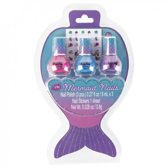 Make it real 43276M ÐабоÑ? Ð´Ð»Ñ ÐºÑ?аÑоÑ?Ñ? ногÑ?ей Mermaid Hologram Nail Polish Trio