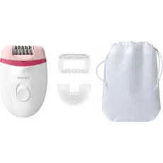 Эпилятор Philips BRE255/00, White/Pink