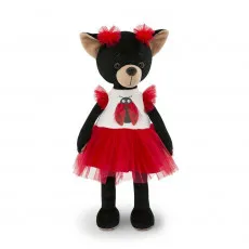 Orange Toys LD058 Jucărie de pluș Lucky Blacky: Ladybug, 25 cm