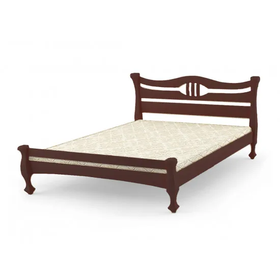 Кровать МЕБИГРАНД Даллас (160 x 200 см), Орех тёмный