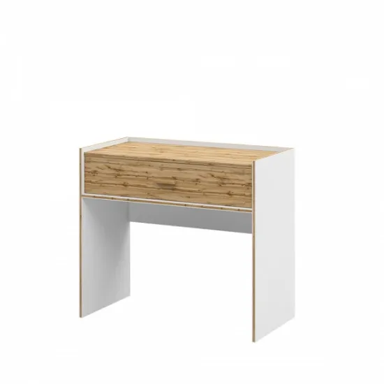 Столик туалетный Neman СКАНДИ МН-036-24, Дуб вотан / Белый