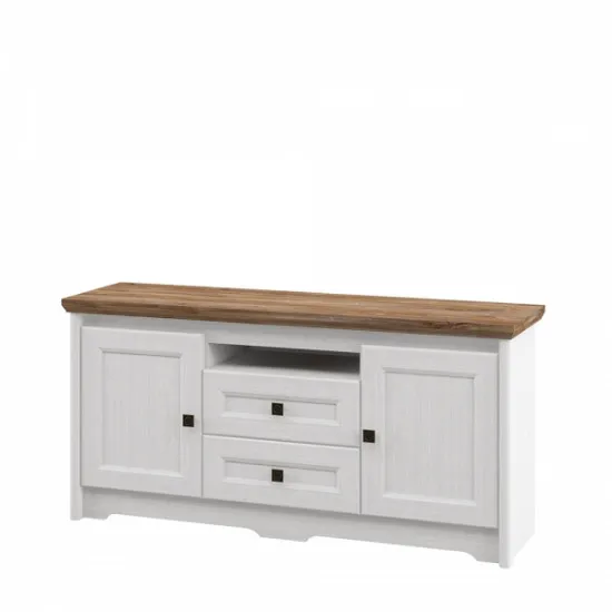 Comoda TV Neman ТИВОЛИ МН-035-11 (138 cm), Белый Структурный / Дуб Стирлинг