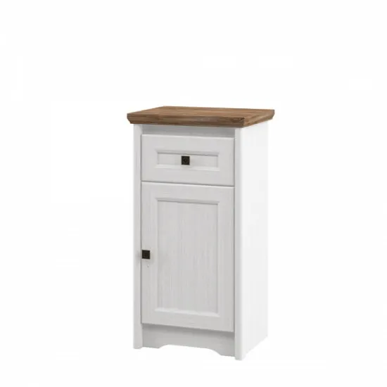 Tumbă Neman ТИВОЛИ МН-035-12 (50 cm), Белый Структурный / Дуб Стирлинг