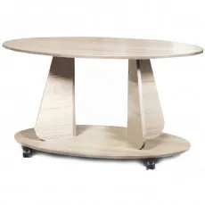 Măsuţă cafea KMK № 8 (0102), 110x60 cm, Дуб молочный