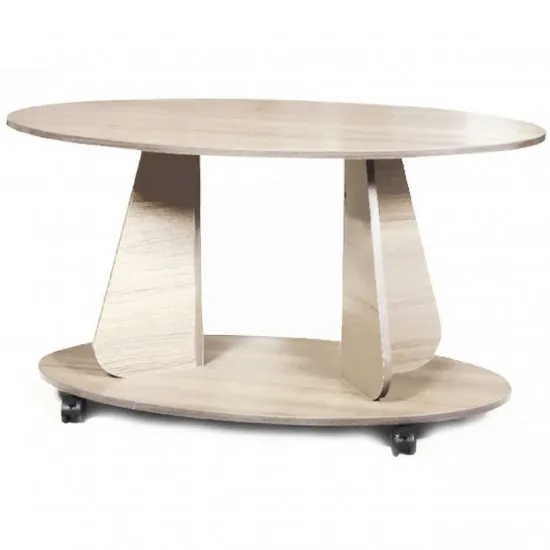 Măsuţă cafea KMK № 8 (0102), 110x60 cm, Дуб молочный