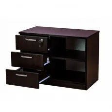 Tumbă oficiu Mashtab Pentru imprimantă cu 3 sertare, Wenge Tumbă oficiu Mashtab Pentru imprimantă cu 3 sertare, Wenge