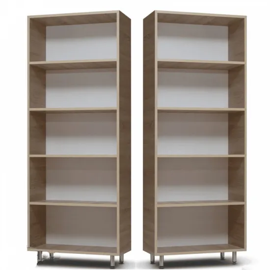 Dulap Mashtab P (70 cm) cu rafturi, Sonoma