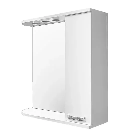 Dulap-oglindă baie Mashtab Agat 60x72 White (10277)