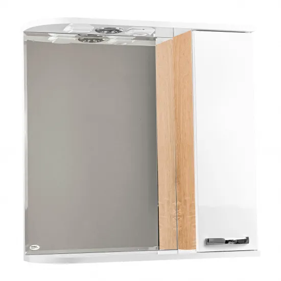 Dulap-oglindă baie Mashtab Agat 70x72 Sonoma (10667)