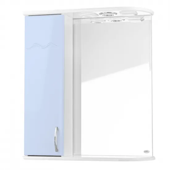 Dulap-oglindÄ? pentru baie Mashtab Clasic (60 cm), Blue