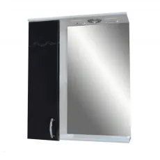 Dulap-oglindă pentru baie Mashtab Clasic (60 cm), Black Dulap-oglindă pentru baie Mashtab Clasic (60 cm), Black