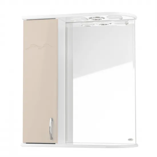 Dulap-oglindÄ? pentru baie Mashtab Clasic (60 cm), Beige