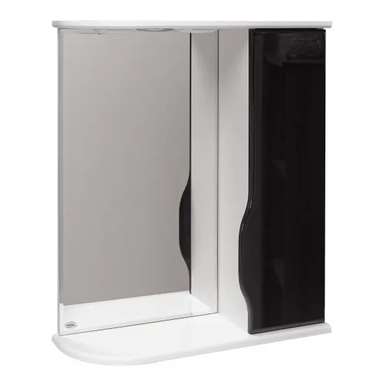 Dulap-oglindÄ? pentru baie Mashtab Print (60 cm), Black