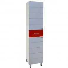 Dulap înalt pentru baie pardoseală Mashtab Modern (35 cm), Red Dulap înalt pentru baie pardoseală Mashtab Modern (35 cm), Red