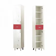 Dulap înalt pentru baie pardoseală Mashtab Stuff (35 cm), Red Dulap înalt pentru baie pardoseală Mashtab Stuff (35 cm), Red
