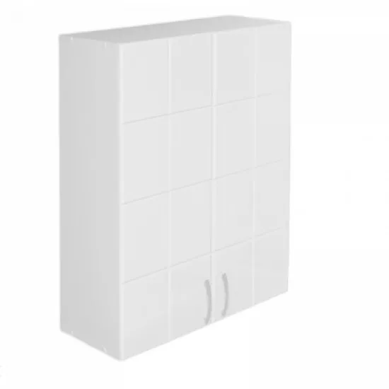 Dulap pentru baie suspendat Mashtab Domino (40 cm), White