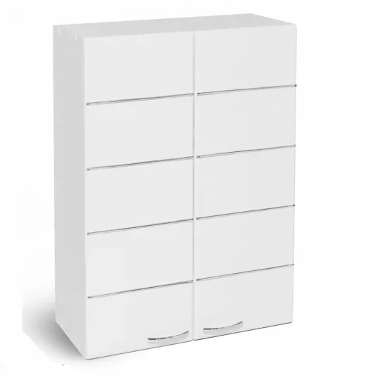 Dulap pentru baie suspendat Mashtab Modern (60 cm), White