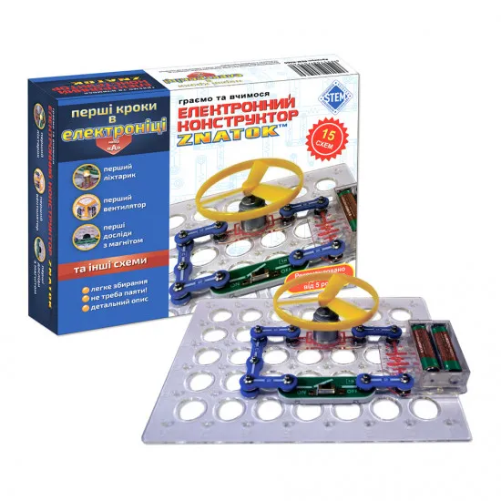 Znatok REW-K060 ConstructorPrimii pași în domeniul electronicii А 15 scheme