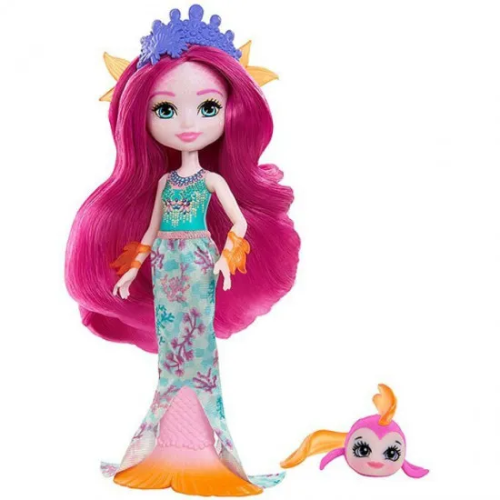 Mattel Enchantimals GYJ02 Set de joaca Sirena Maura si Glide