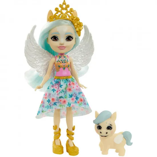 Mattel Enchantimals GYJ03 Игровой набор Пегасус Паолина и Вингли