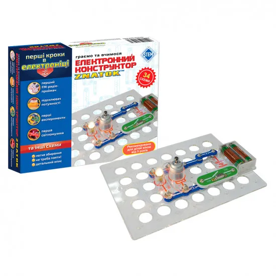 Znatok REW-K062 Constructor Primii pași în domeniul electronicii C 34 scheme
