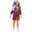 Mattel Fashionistas GRB49 Papusa Barbie in Rochie cu carouri