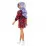 Mattel Fashionistas GRB49 Papusa Barbie in Rochie cu carouri
