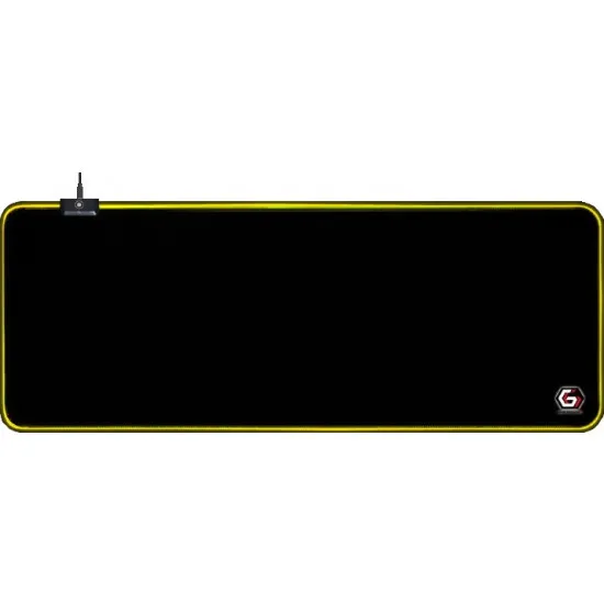 Коврик Gembird MP-GAMELED-L Black