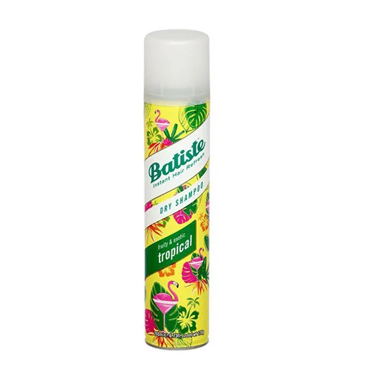 Sampon uscat Batiste Tropical cu aroma tropicala, 200 ml