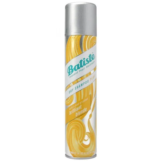 Sampon uscat Batiste Brilliant Blonde pentru par blond, 200 ml
