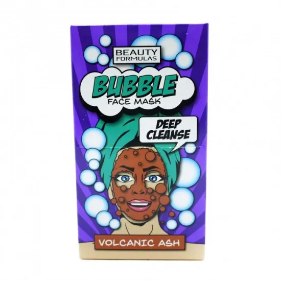 Beauty Formulas Bubble Mask Volcanic Ash - Маска для лица пенящаяся