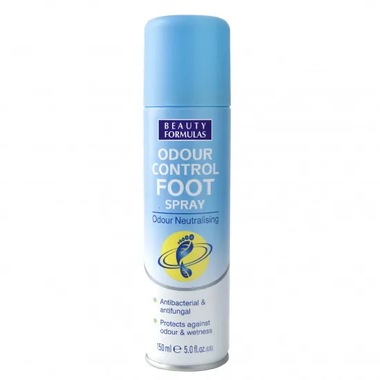 Antiperspirant pentru picioare Beauty Formulas Odour control foot spray, 150 ml
