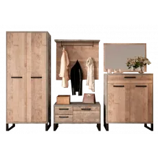 Antreu modular Sokme Бари (80 + 80 + 80 cm), Вудкон / Дуб гранж песочный