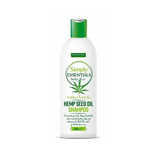 Sampon Simply Essentials Mellor Russell Hemp Seed Oil cu Ulei din Seminte de Cinepa, 400 ml