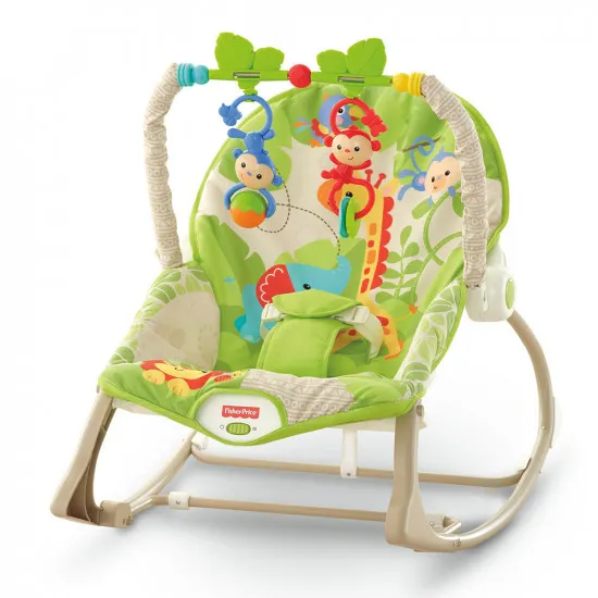 Mattel Fisher Price CBF52 Scaun cu masaj Maimuțele vesele