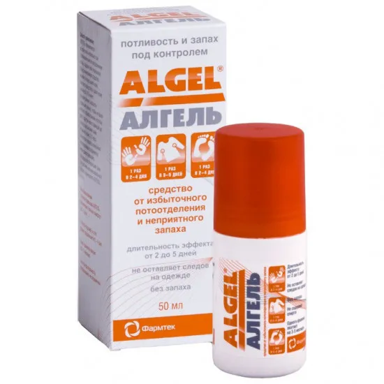 Antiperspirant Algel, 50 ml